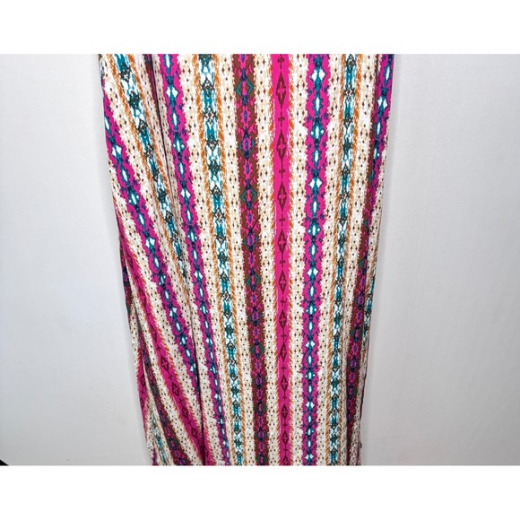 Savanna Jane Boho‎ Maxi Dress Size M Multicolor Sleeveless Casual Sundress - Picture 7 of 11